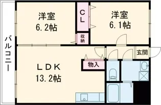 HAPPYSWING【2階】の間取り
