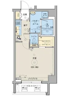 ブライズ恵比寿【5階】の間取り