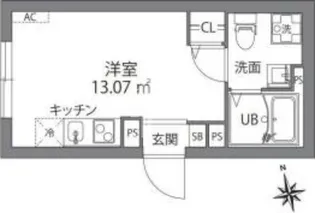 東京都杉並区高円寺南3【マンション】の間取り