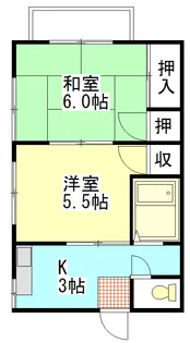 ベルウッドY【2階】の間取り