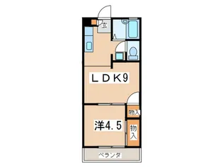 グランヒル湘南【2階】の間取り