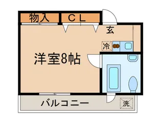 シャイン元住吉【2階】の間取り