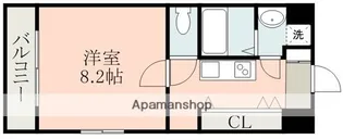 リバージュ県庁通り【2階】の間取り