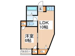 グラントピア尾上【4階】の間取り