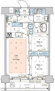 メインステージ王子神谷【7階】の間取り