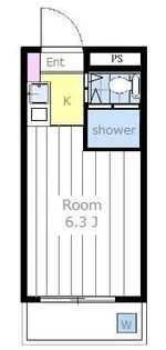 ハイタウン旗の台【2階】の間取り