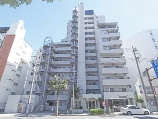 旗の台スカイマンション【4階】の外観