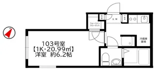 TRYM横浜生麦【1階】の間取り