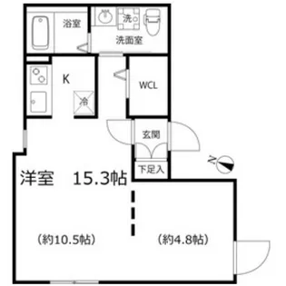 Branche中野本町【3階】の間取り