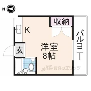 はいつ武本【1階】の間取り
