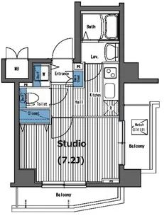 ガラ・グランディ西新宿【4階】の間取り