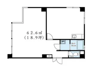 カサデ元町ビル【1階】の間取り