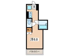 ヴァルト神【2階】の間取り