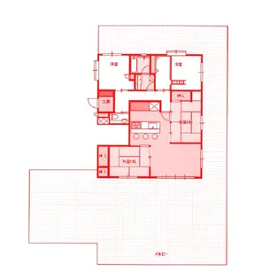 ロンシャンパレス【6階】の間取り