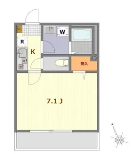 アットリラ八千代台西A【3階】の間取り