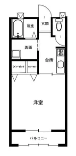 リッチ城北 B館【2階】の間取り