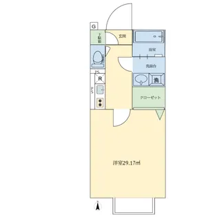 アルヴィータ【1階】の間取り
