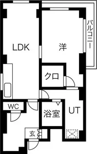 Fleurouge【4階】の間取り