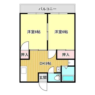 ネオラグナスNI【2階】の間取り