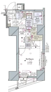 コンシェリア池袋 MASTER’S VILLA【6階】の間取り