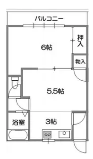 幸町マンション【3階】の間取り