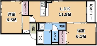 Palazzo Eterno【2階】の間取り