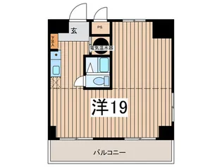 ロイヤルプラザ常盤【2階】の間取り