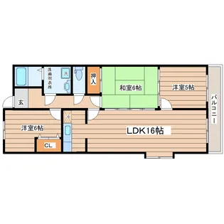 レジデンス手倉田I【1階】の間取り