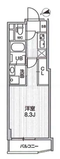 四谷坂町レジデンス【6階】の間取り