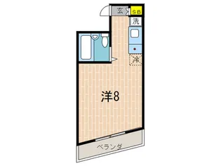 すみれ元町マンション【4階】の間取り