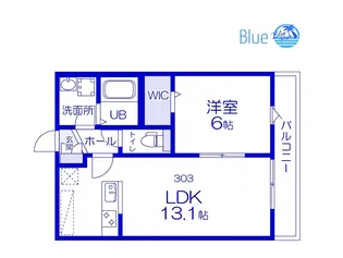 ルフレ本牧【3階】の間取り