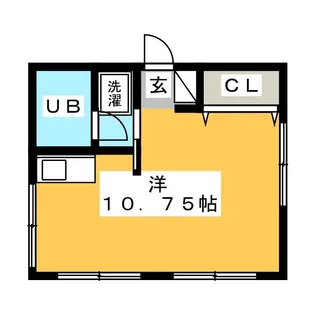 倉持荘【2階】の間取り
