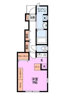 Common白新町【1階】の間取り