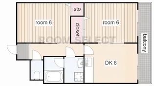 クリザンテーム柳島【3階】の間取り