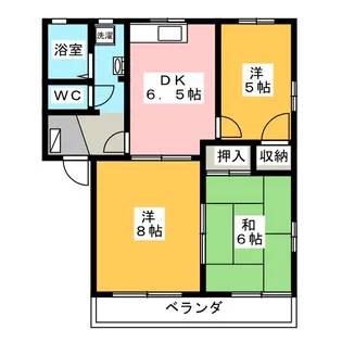 クレール湘南【2階】の間取り