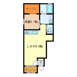 Lion【1階】の間取り