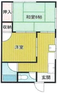 三春荘【1階】の間取り