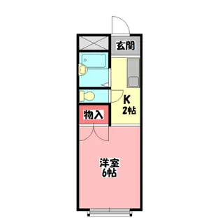イーストタウンハイツ【3階】の間取り
