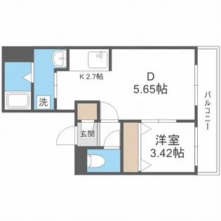 palazzo7/8【4階】の間取り