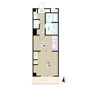 ケーリエ【4階】の間取り