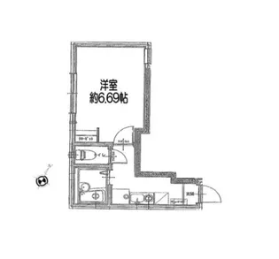 ワイズ横浜井土ヶ谷St【3階】の間取り