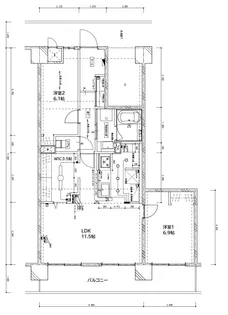コスモ大宮【2階】の間取り