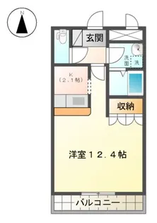 メゾン・ド・プランタン【2階】の間取り