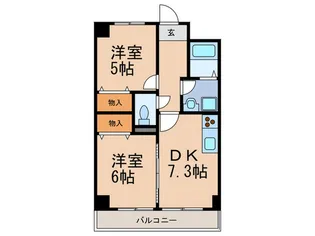 アキュラ灘【3階】の間取り