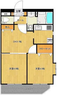 アークヒルズ【1階】の間取り