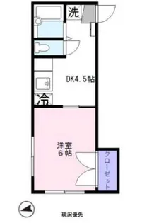 ハイツイチエ【2階】の間取り