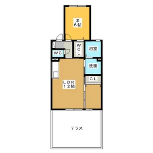 エスペランサ住吉【1階】の間取り