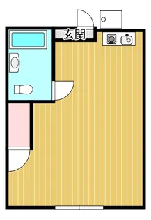 ハイツ桜並木 1棟貸(8戸)【1階】の間取り