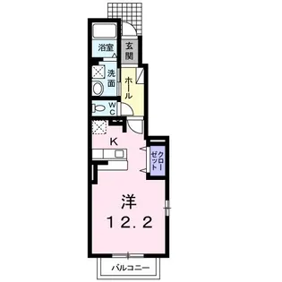ドルチェ【1階】の間取り