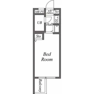 ユーレジデンス高円寺【2階】の間取り